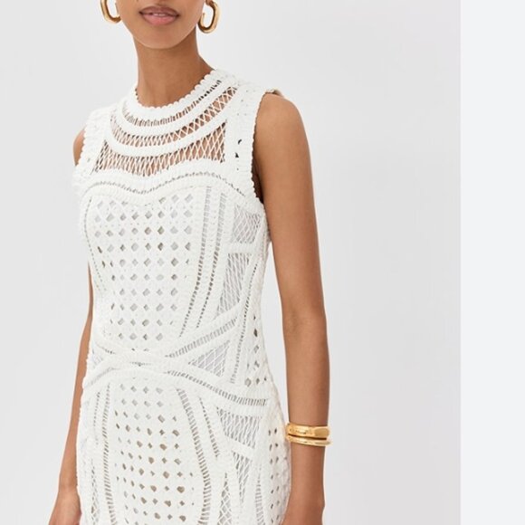 Simkhai Coen Mini Dress - White - Picture 2 of 6